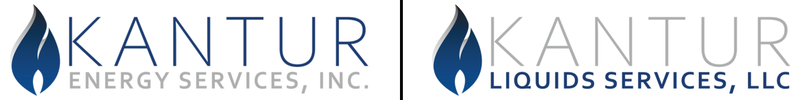 A logo for kantor energy services inc. and liquids services llc